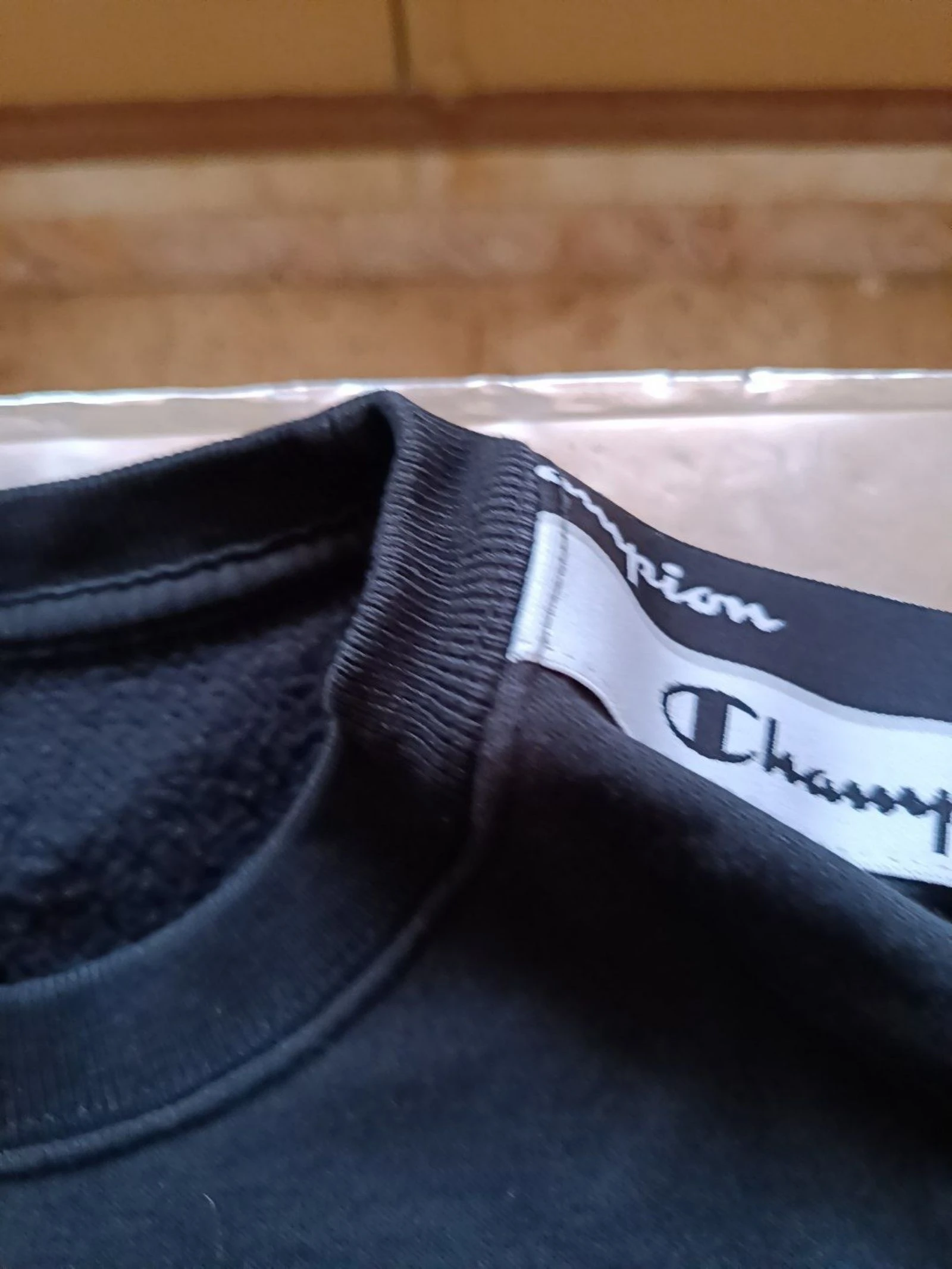 Sudadera Champion original negra – Talla M – photo 2
